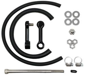 BILLET TANK LIFT KIT 2" `10-17 DYNA POWDER COAT BLK