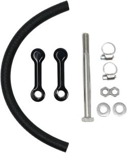 BILLET TANK LIFT KIT 2" `99-17 SOFTAIL POWDER COAT BLK