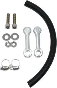 BILLET TANK LIFT KIT 1" `99-UP TOURING MACHINE FINISH