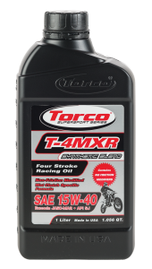 T-4MXR 4-STROKE RACING OIL 15W -40 1L