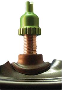 VALVE STEM CAP/REMOVER (GREEN)