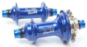 ELITE HUB RACE SET BLUE 10MM 28H