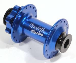 PRO ELITE BOOST FRONT HUB BLUE 110MM X 32H 15MM THRU