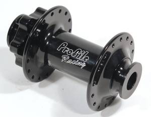 PRO ELITE BOOST FRONT HUB BLACK 110MM X 32H 15MM THRU