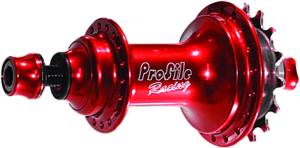 ELITE REAR HUB RED 10MM 36H