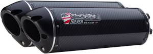 M-2 Z1000 '10-13 S/O CF- DUAL VALE SILVER