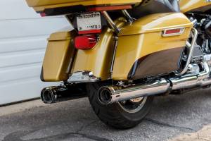 LOOSE CANNON MUFFLERS CHROME TOURING `95-16