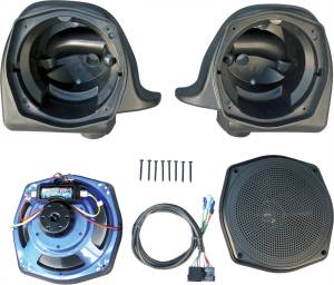 ROKKER XX 7.25 LOWER FAIRING H-D SPEAKER KI