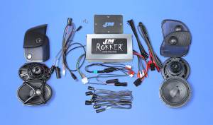 ROKKER XXR 700W 4-SP/AMP KIT 15-18 HAR ROADGLIDE