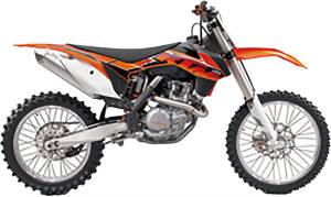 REPLICA 1:6 RACE BIKE 14 KTM 450SX-F ORANGE