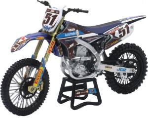 REPLICA 1:12 RACE BIKE 15 YAMAHA YZ450F BLUE(BARCIA)