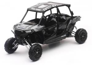 REPLICA 1:18 UTV POLARIS RZR 4 TURBO TITANIUM