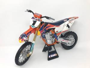 REPLICA 1:6 RACE BIKE 17 KTM 450SX-F ORANGE(DUNGEY)