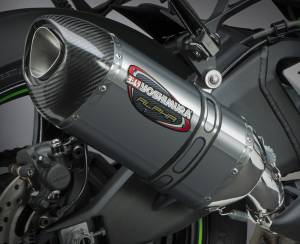 STREET ALPHA SLIP-ON EXHAUST SS-SS-CF