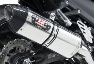 EXHAUST RACE R-77 SLIP-ON SS-SS-CF DUAL