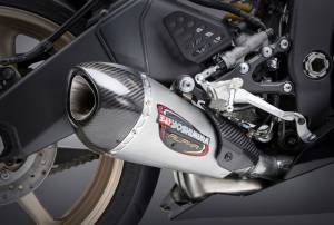 EXHAUST STREET ALPHA-T SLIP-ON SS-SS-CF