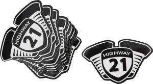 DECAL 3" 10/PACK