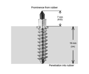 1 1/8"-28MM SHOULDER STUDS QTY 150