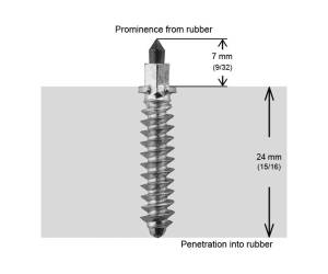 1 1/4"-32MM SHOULDER STUDS QTY 150